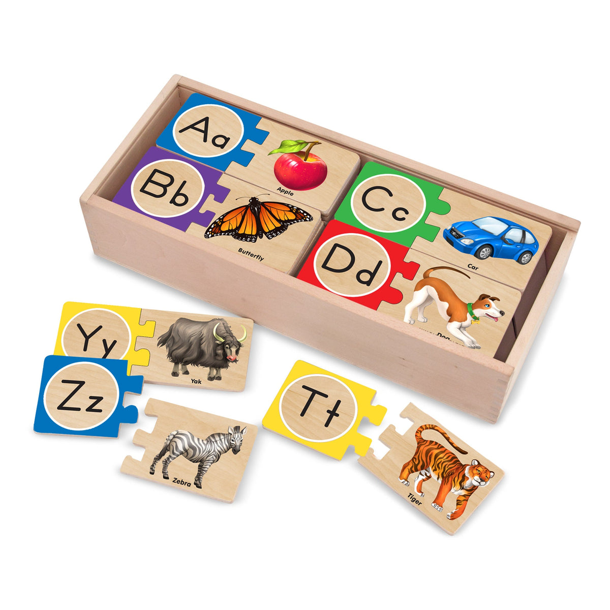 Educational Self-Correcting Letter Puzzles