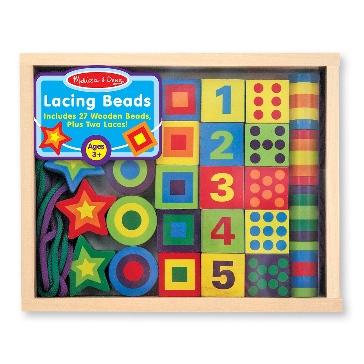 Educational Lacing Beads