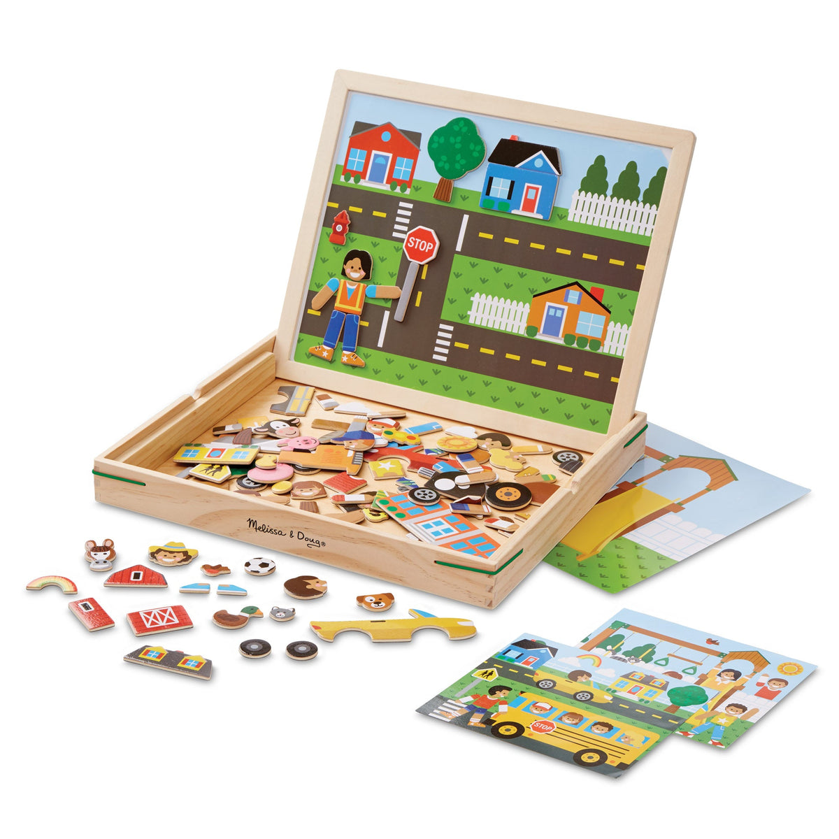 Educational Magnetic Matching Picture Game