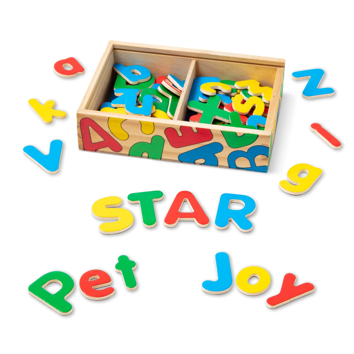 Educational Wooden Letter Alphabet Magnets