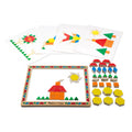 Educational Wooden Magnetic Pattern Block Kit