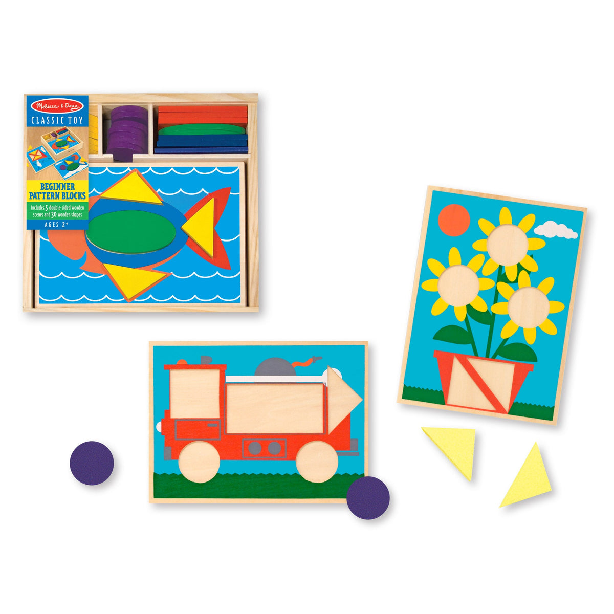 Educational Beginner Pattern Blocks
