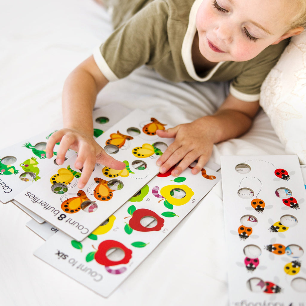 Educational Poke-A-Dot Jumbo Number Learning Cards