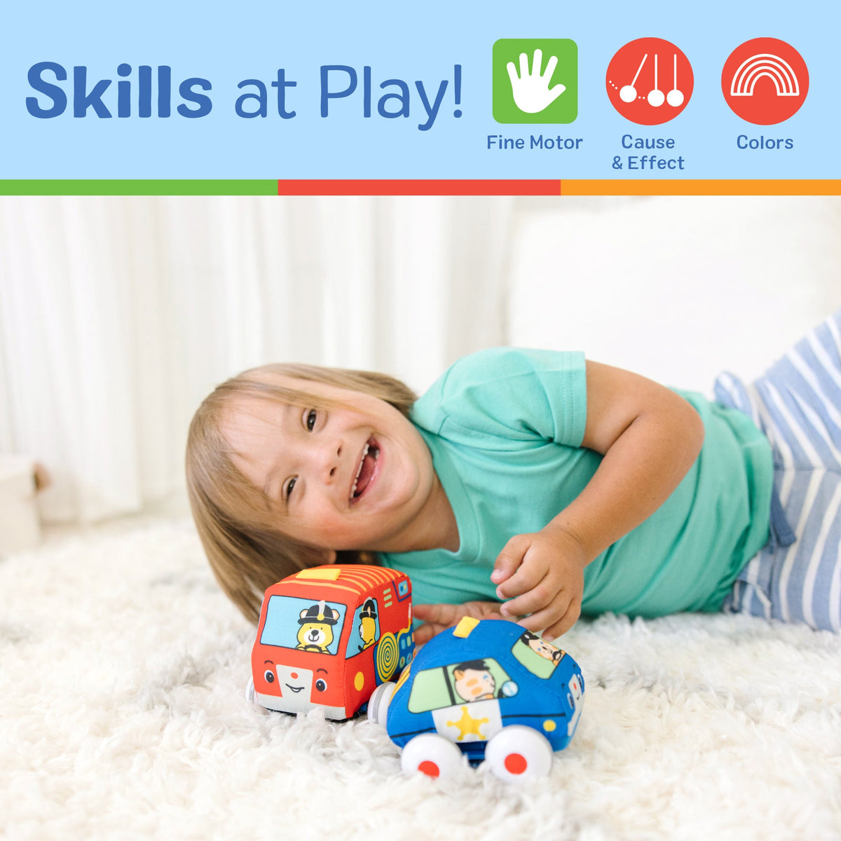 Educational Ks Kids Pull-Back Vehicles Toy