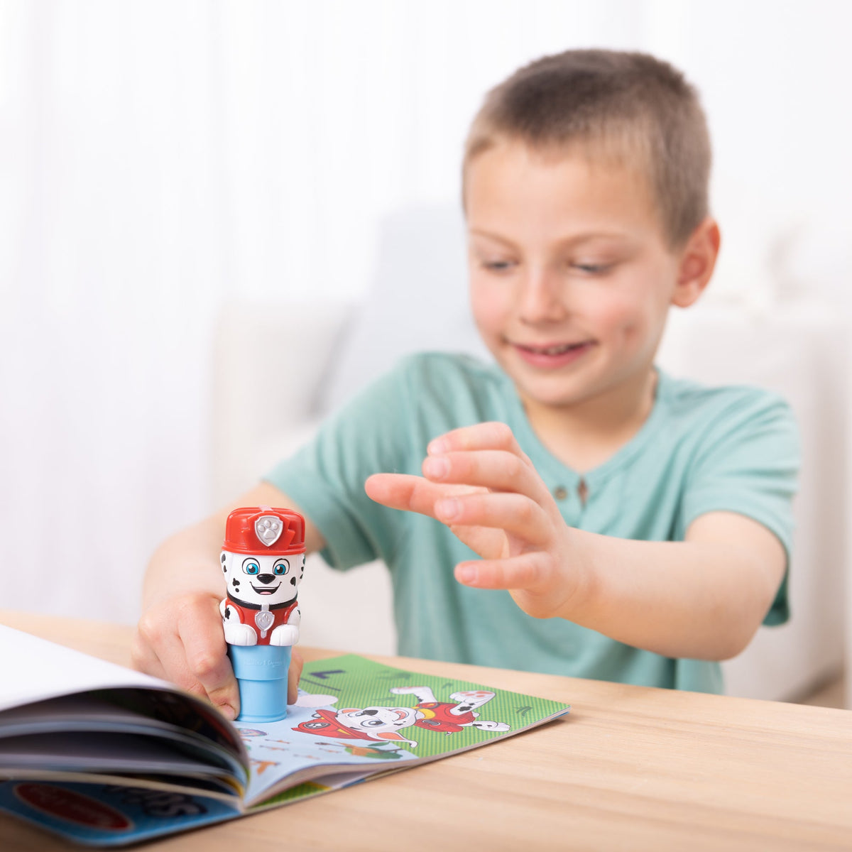 Educational Sticker WOW Activity Pad & Sticker Stamper - PAW Patrol Marshall