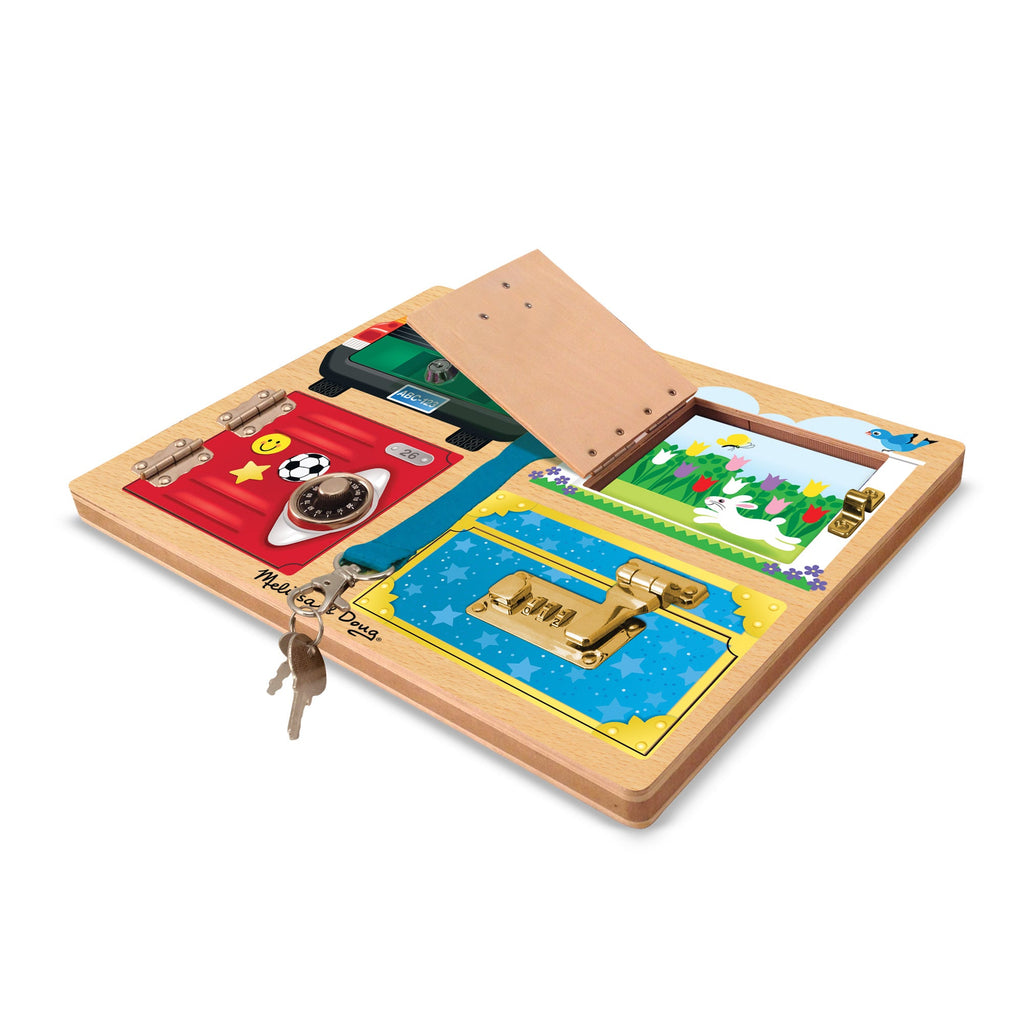 Educational Locks & Latches Board