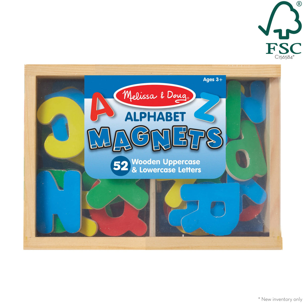 Educational Wooden Letter Alphabet Magnets
