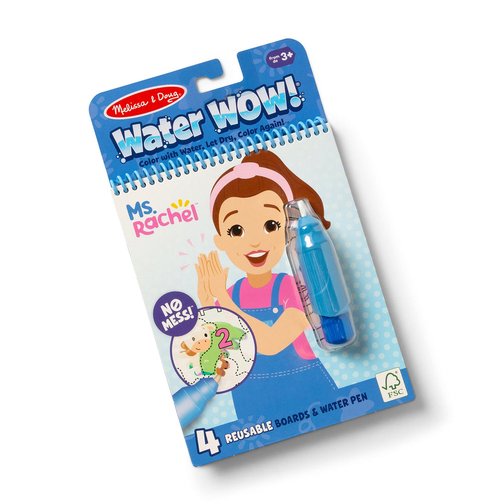 Educational Ms. Rachel Water WOW Color-Reveal Pad Find & Count