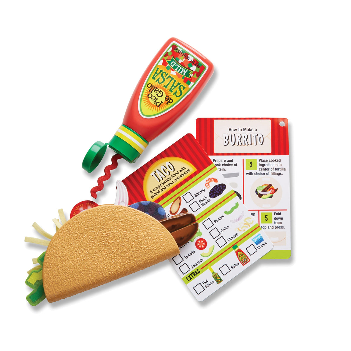 Educational Fill & Fold Taco & Tortilla Set