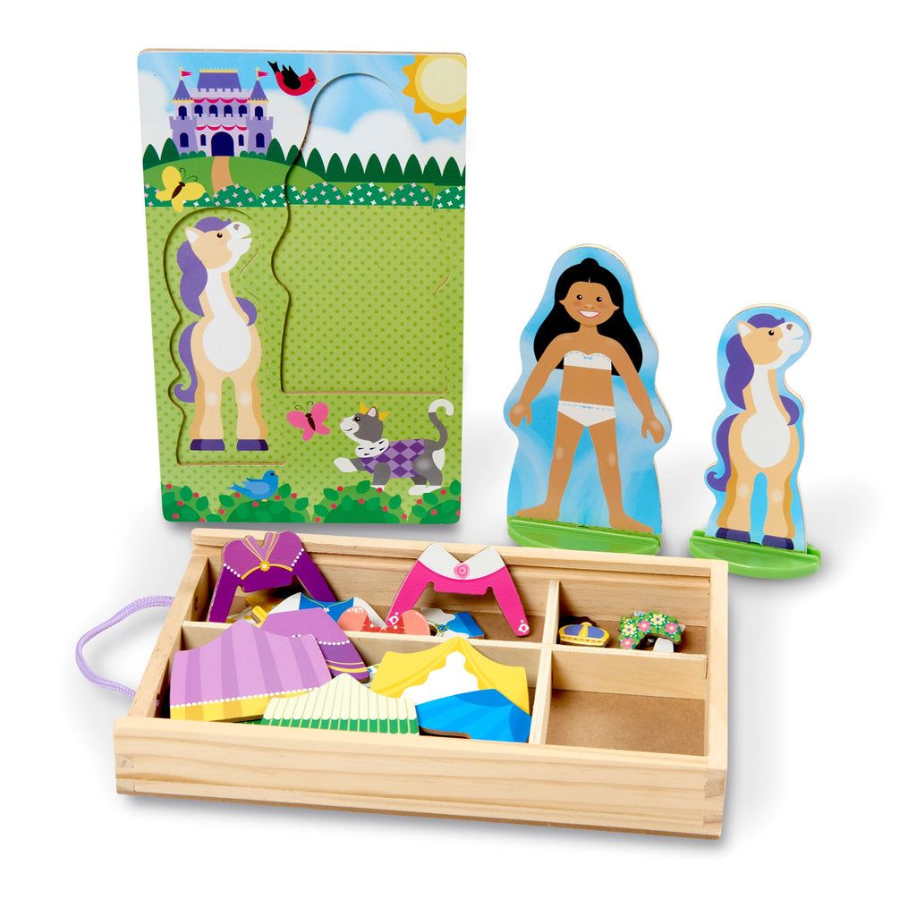 Educational Princess Magnetic Pretend Play Set