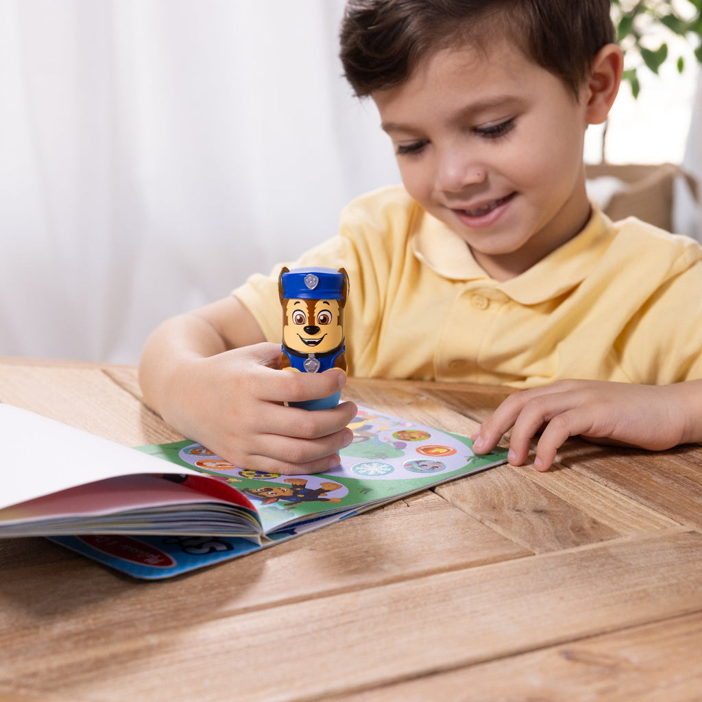 Educational Sticker WOW PAW Patrol Chase Bundle Activity Pad & Sticker Stamper Mini Activity Pad and 200 Refill Stickers