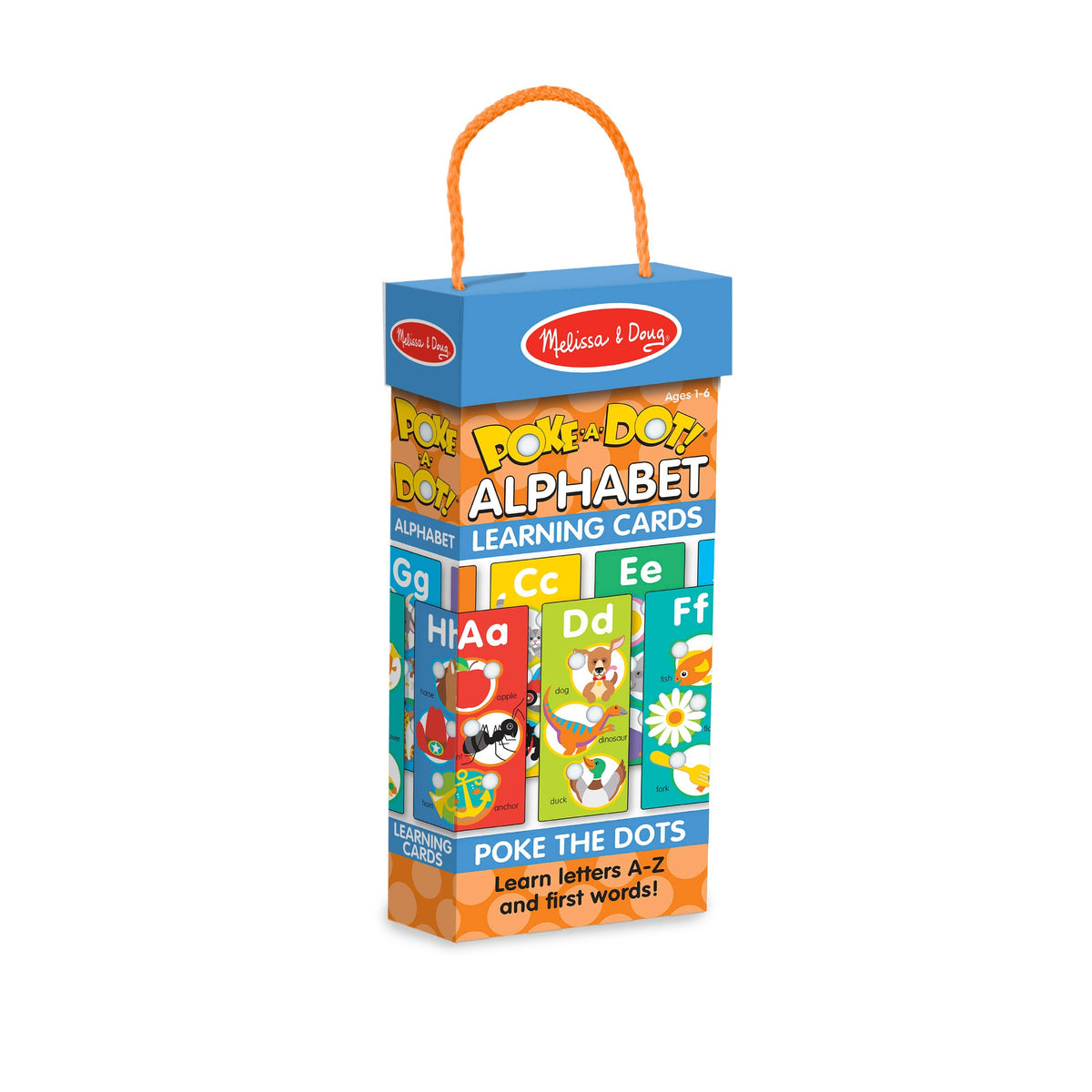 Educational Poke-A-Dot Jumbo Alphabet Learning Cards