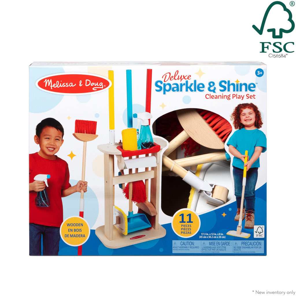 Educational Deluxe Sparkle & Shine Cleaning Set