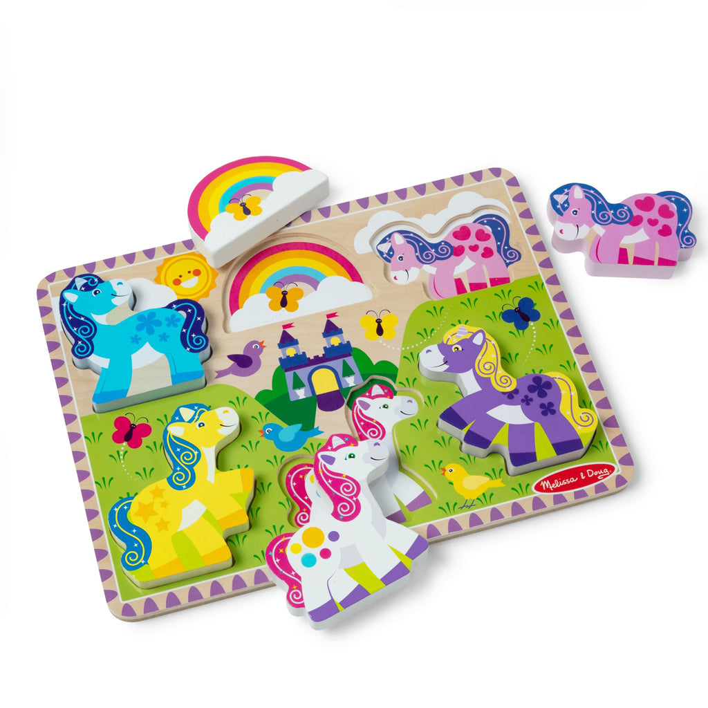 Educational Unicorn Chunky Puzzle 6 Pieces