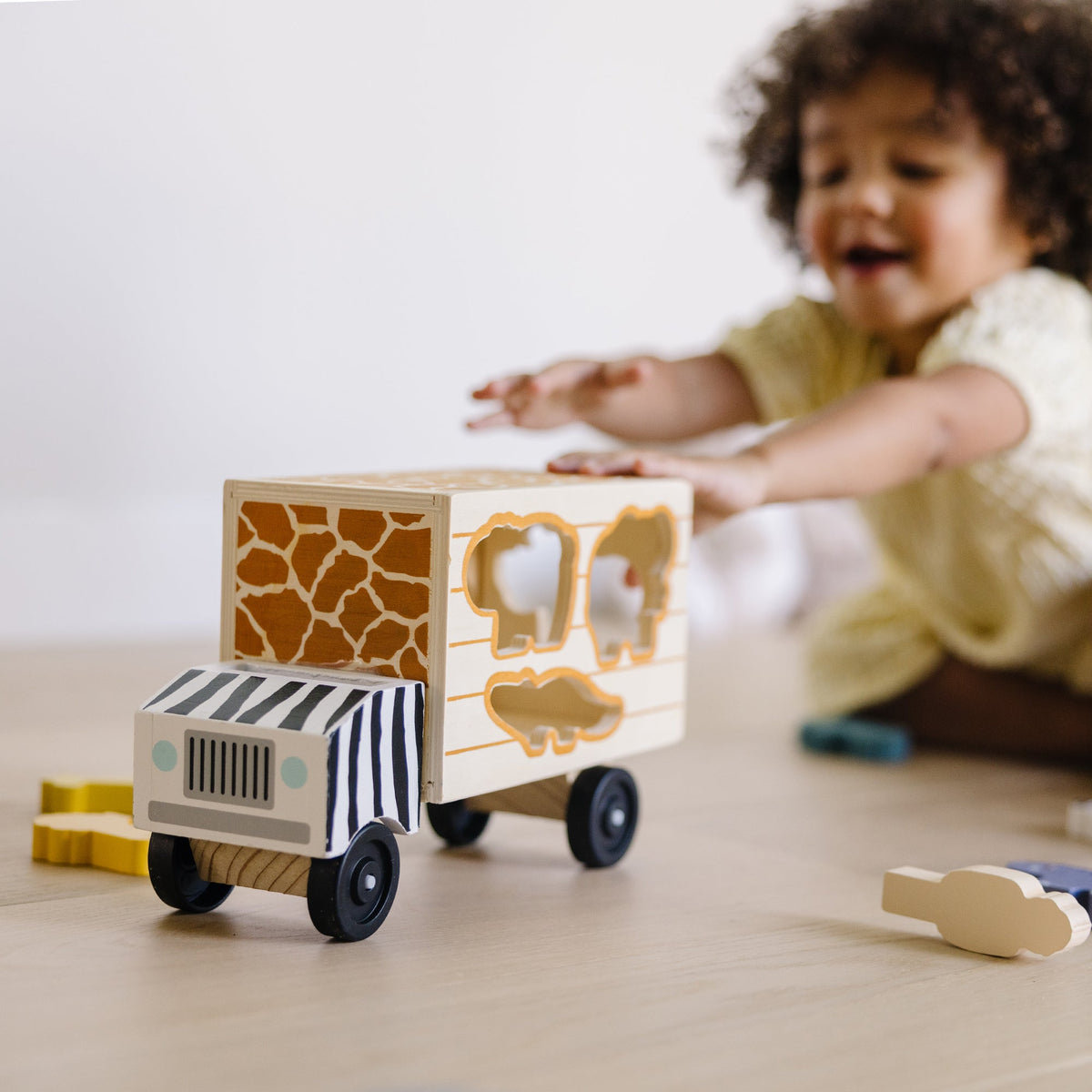 Educational Animal Rescue Wooden Play Set