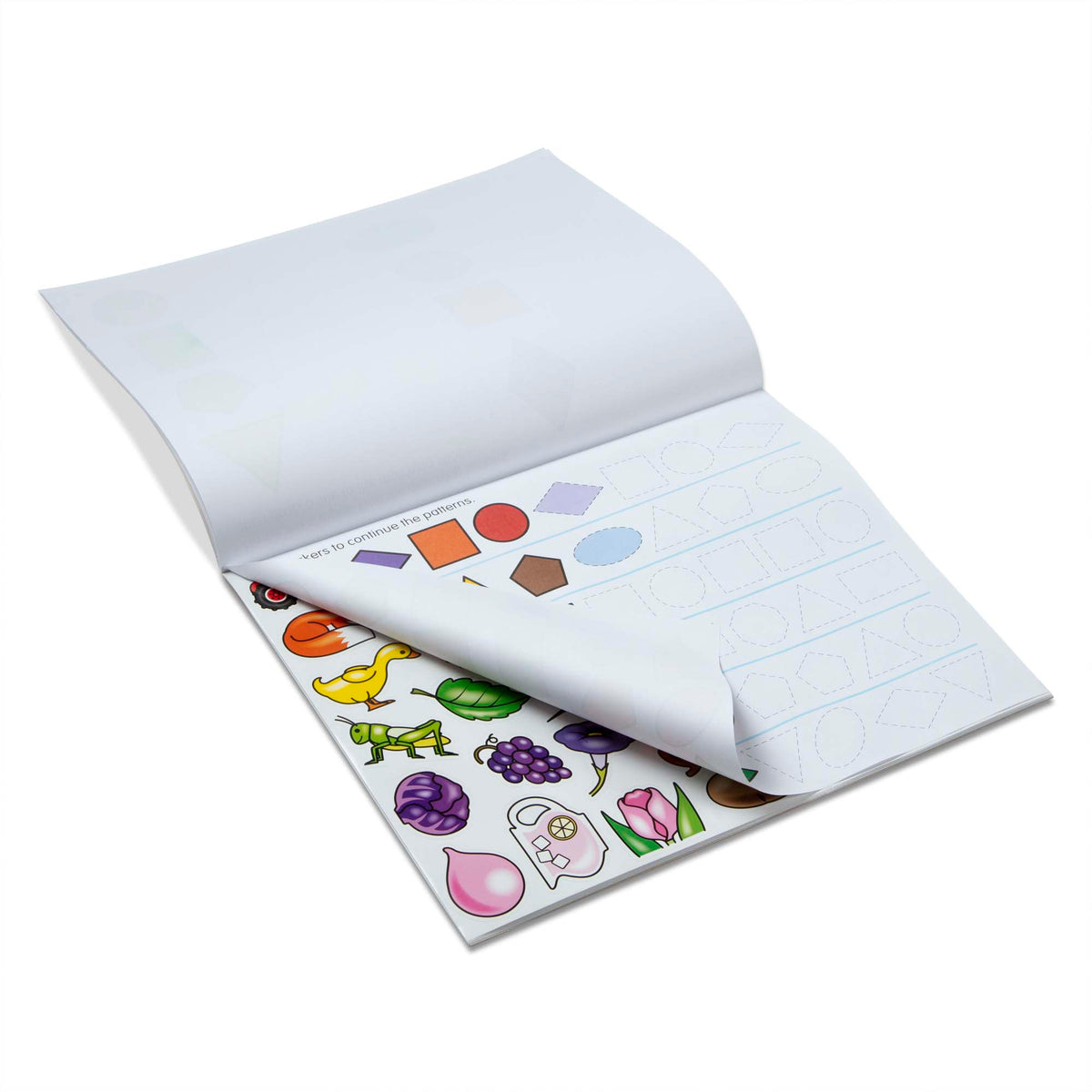 Educational Colors & Shapes Activity Pad
