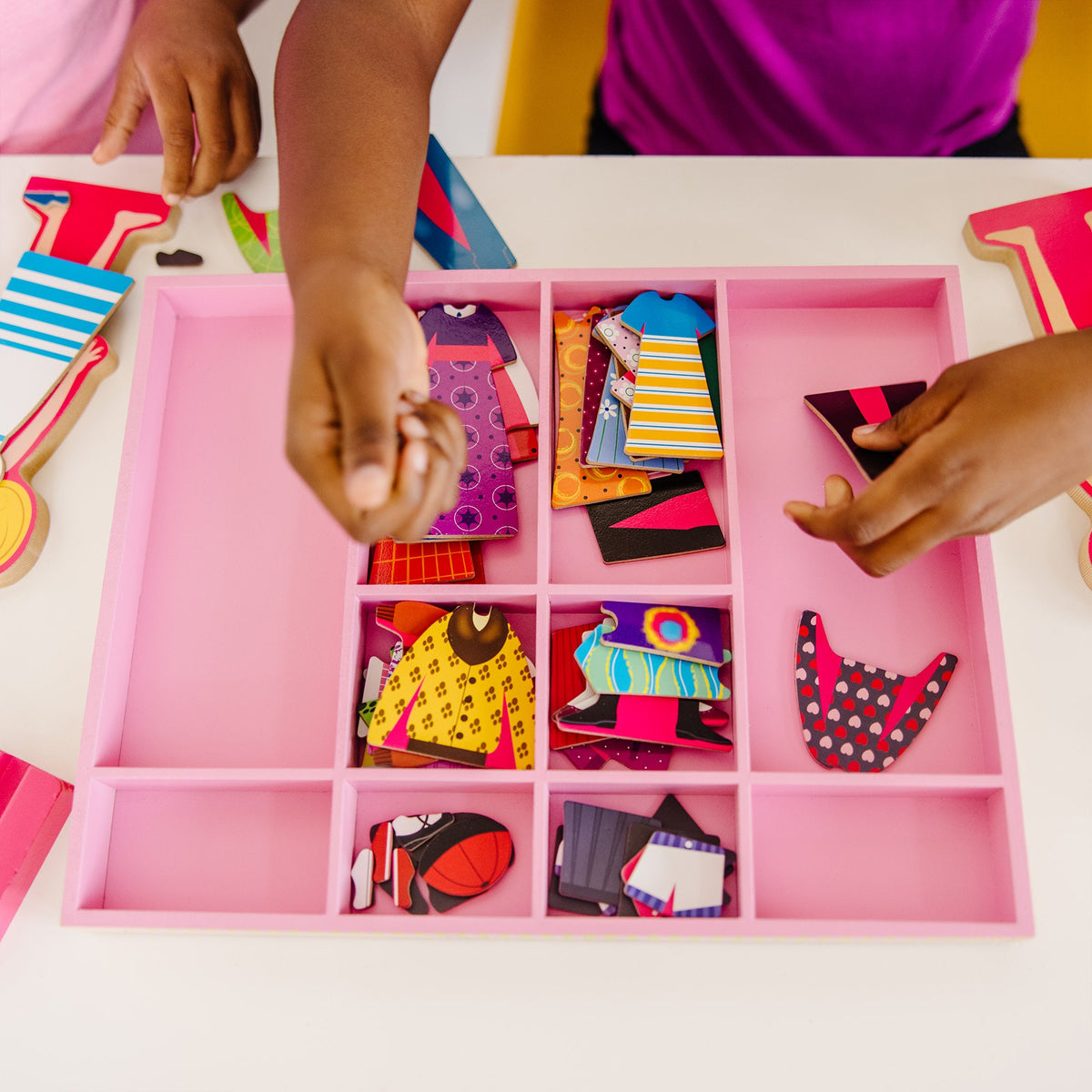 Educational Abby & Emma Magnetic Pretend Play