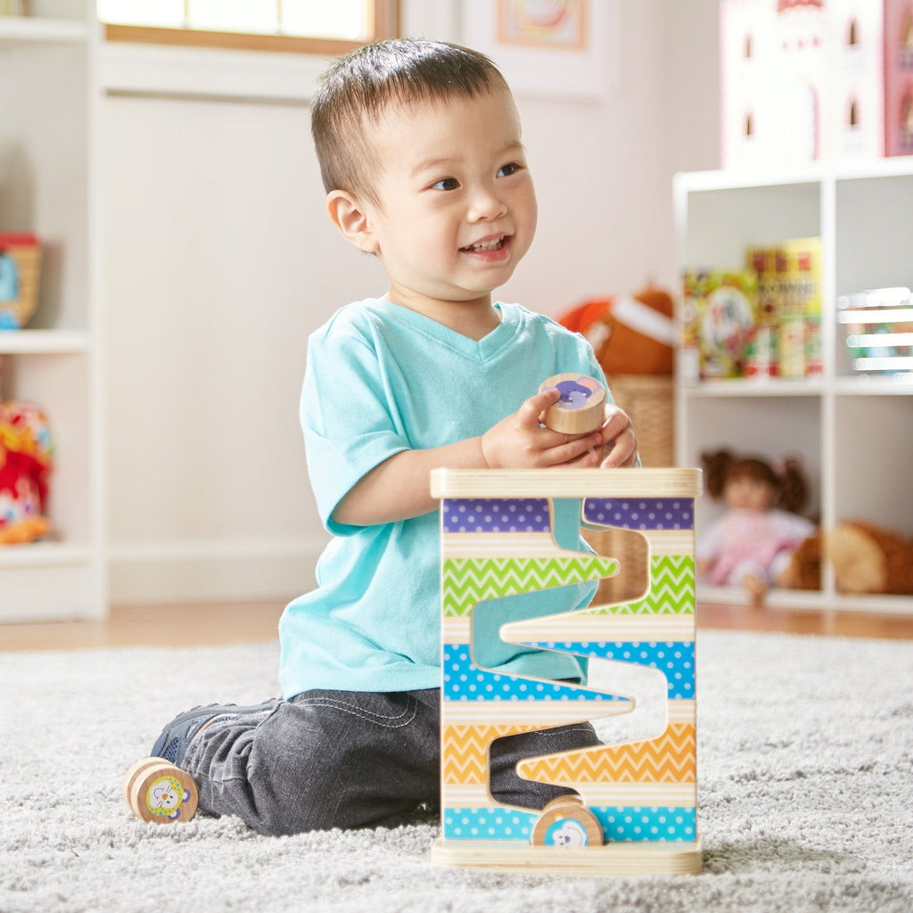 Educational First Play Wooden Safari Zig-Zag Tower