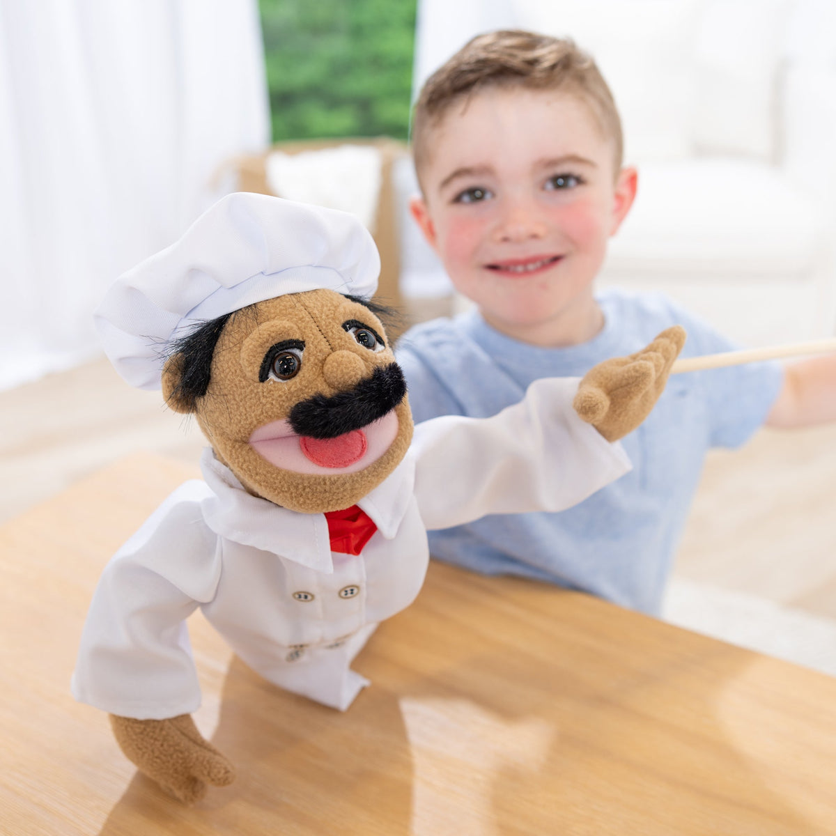 Educational Chef Puppet Al Dente