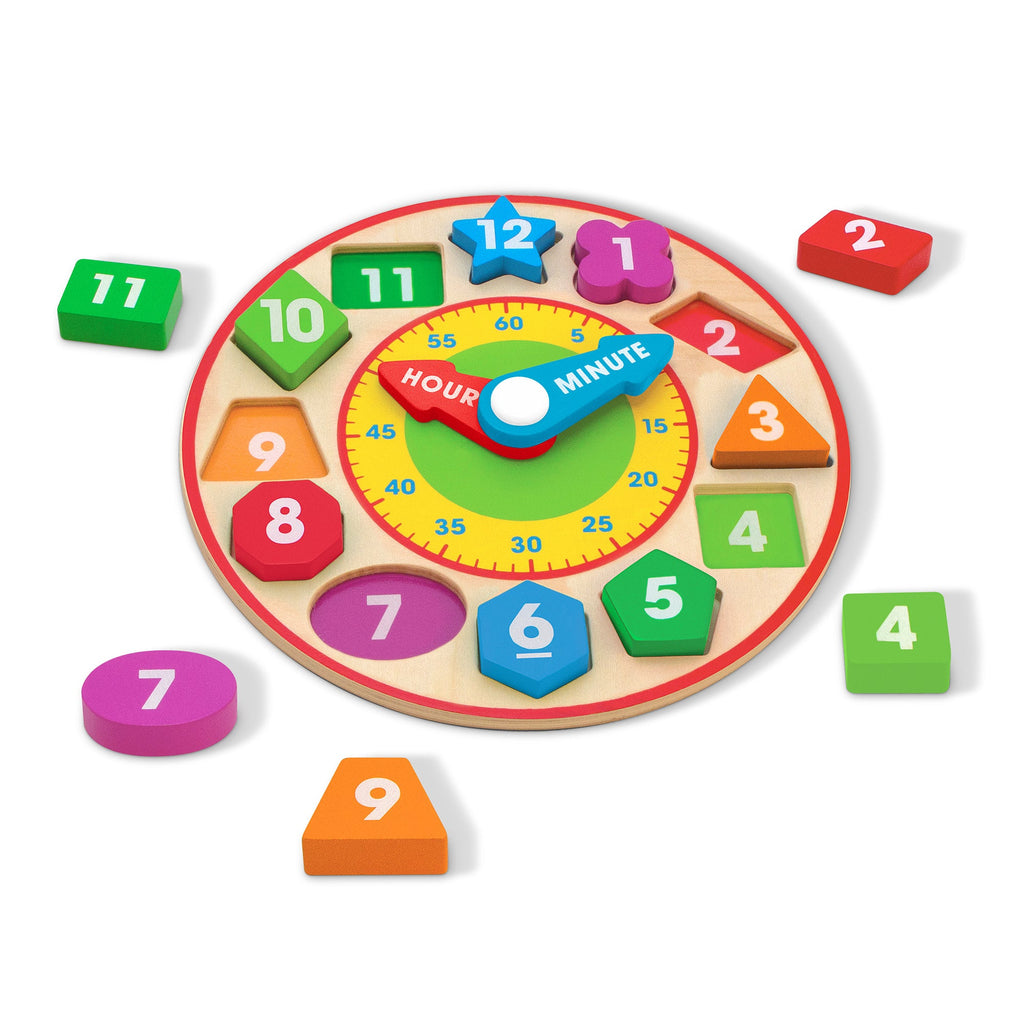 Educational Shape Sorting Clock