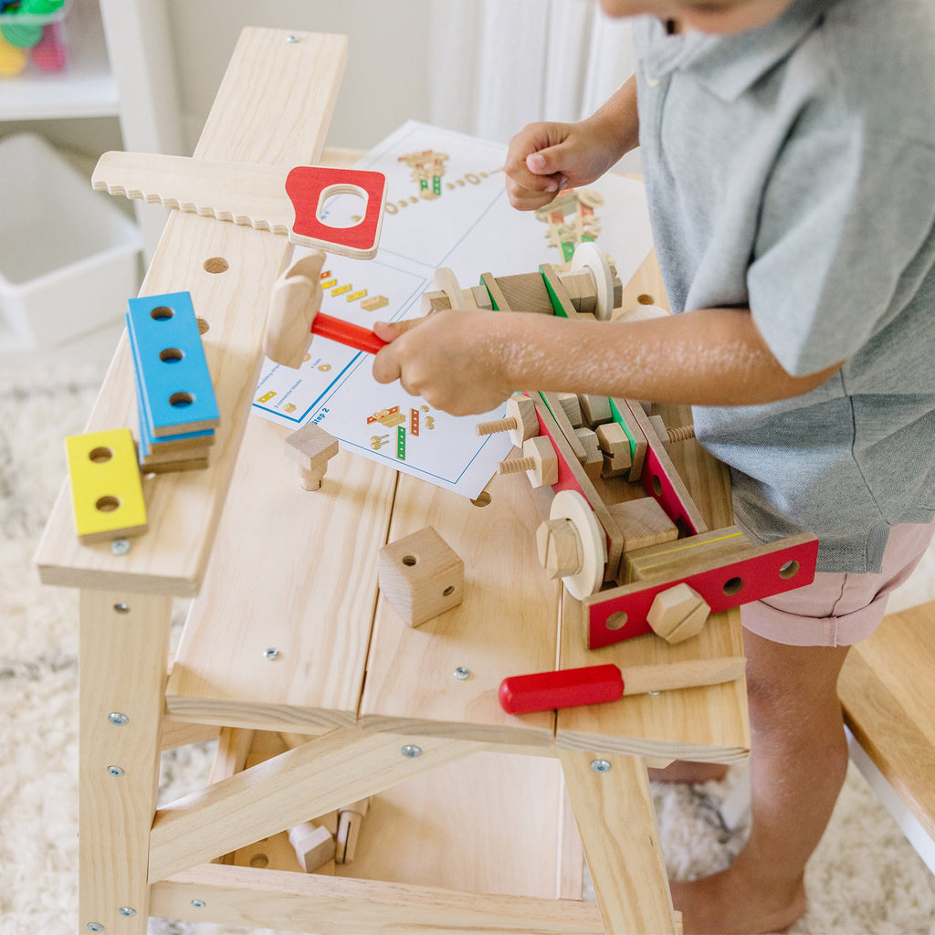 Educational Wooden Project Workbench