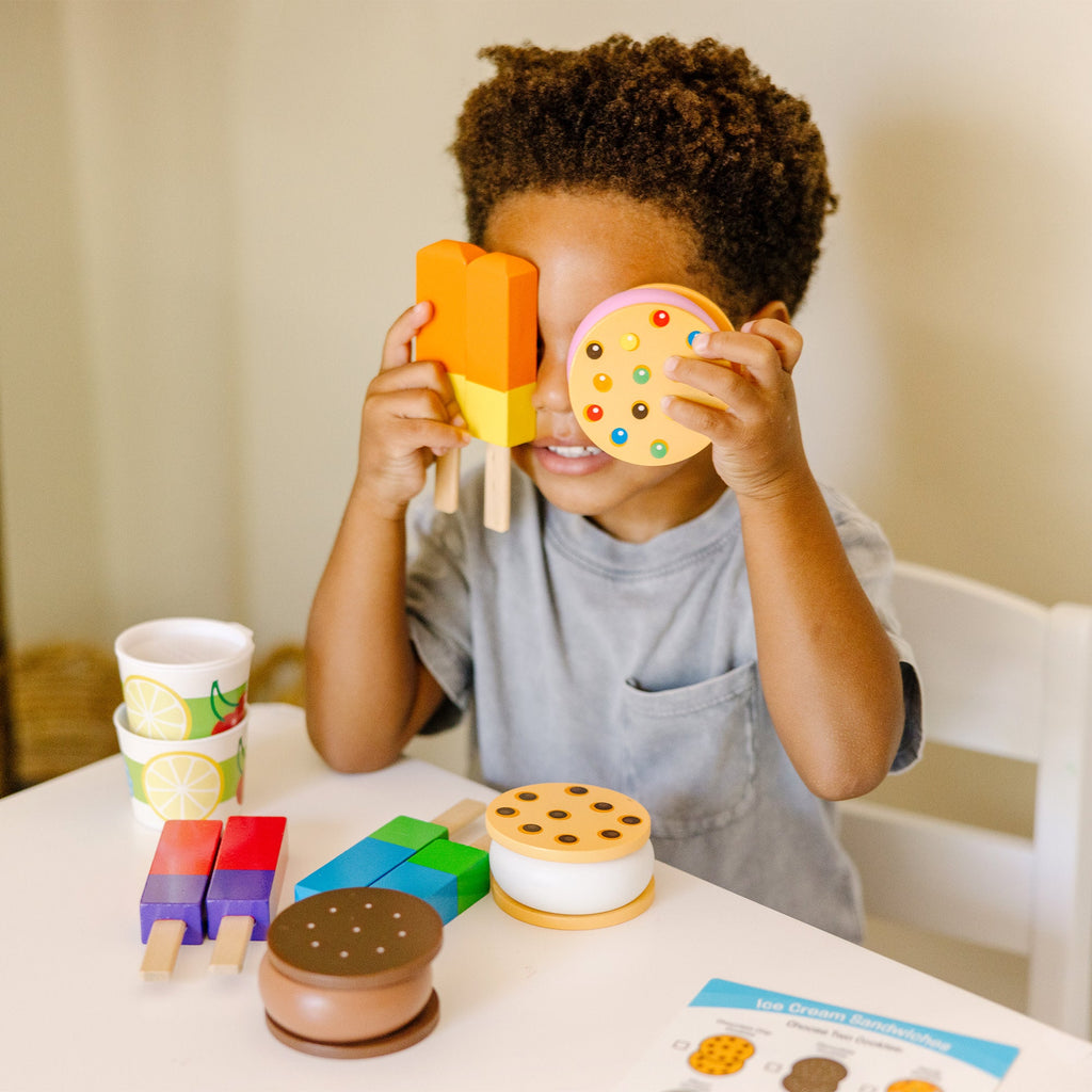 Educational Wooden Frozen Treats Play Set