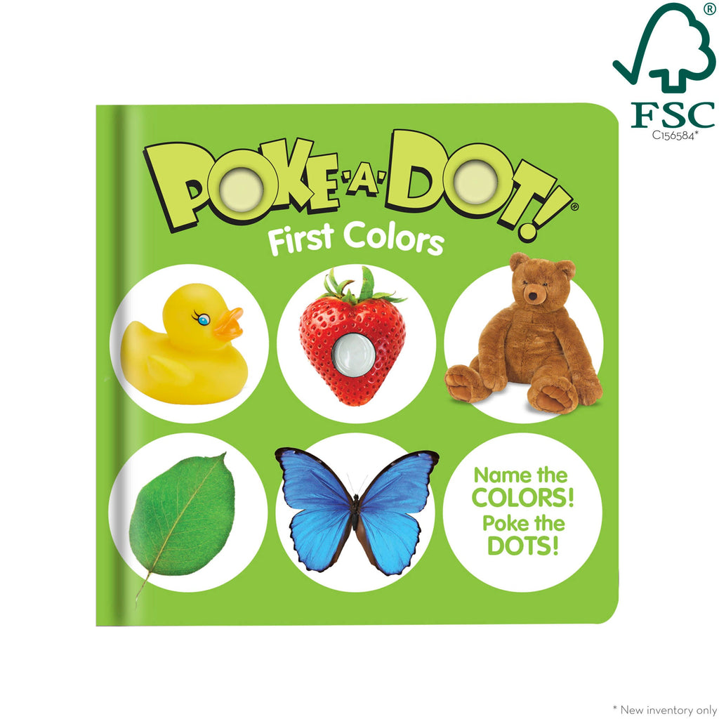 Educational Poke-a-Dot First Colors Board Book