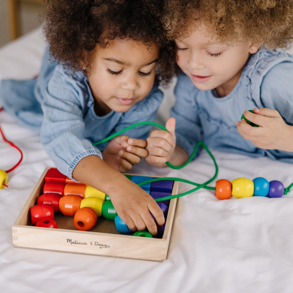 Educational Primary Lacing Beads