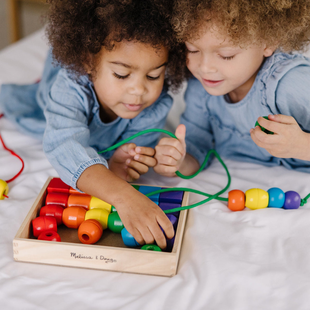 Educational Primary Lacing Beads