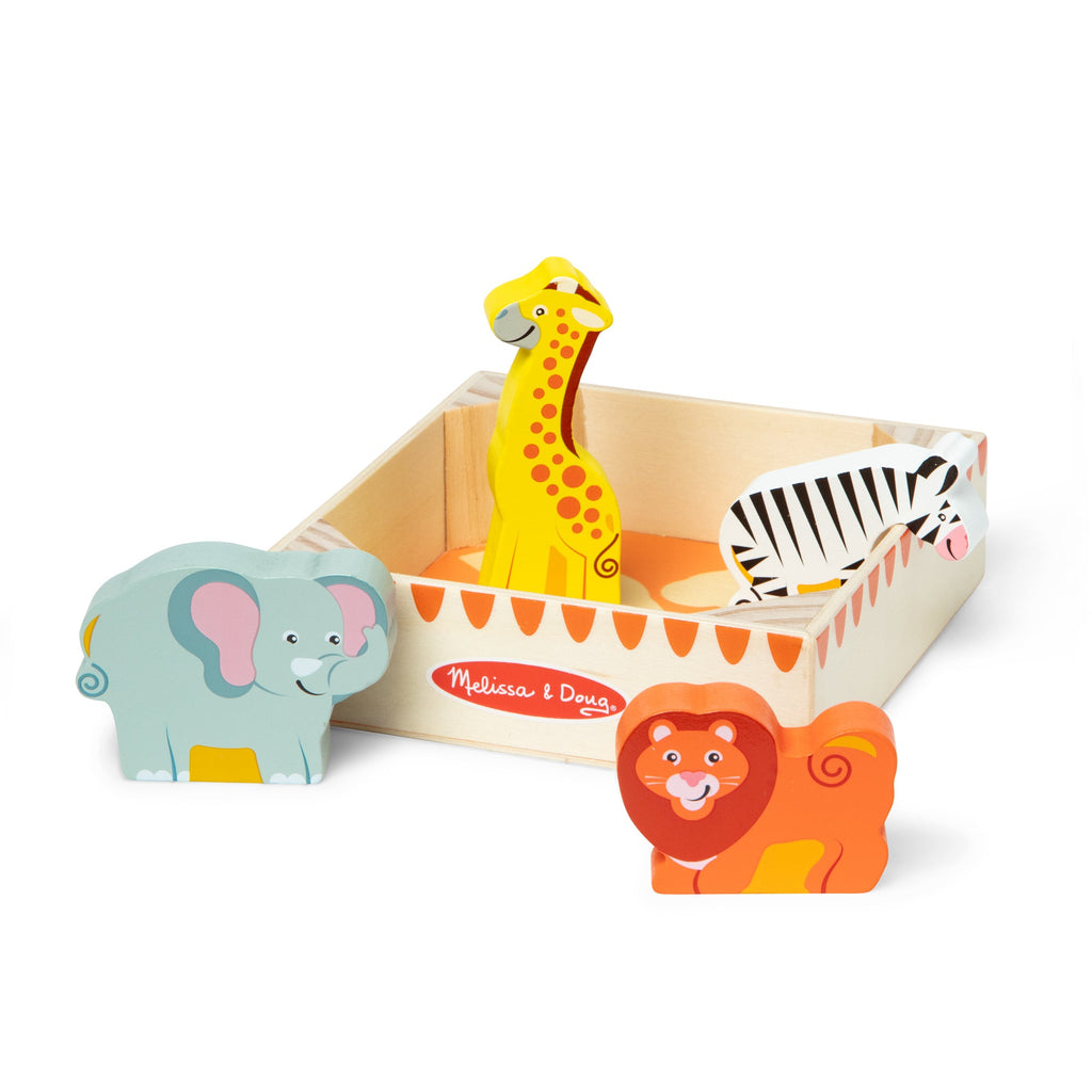 Educational Wooden Animal Matching - Safari