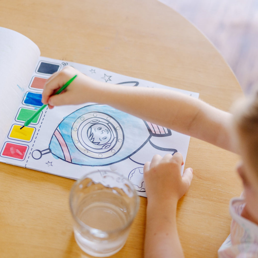 Educational Paint With Water - Vehicles