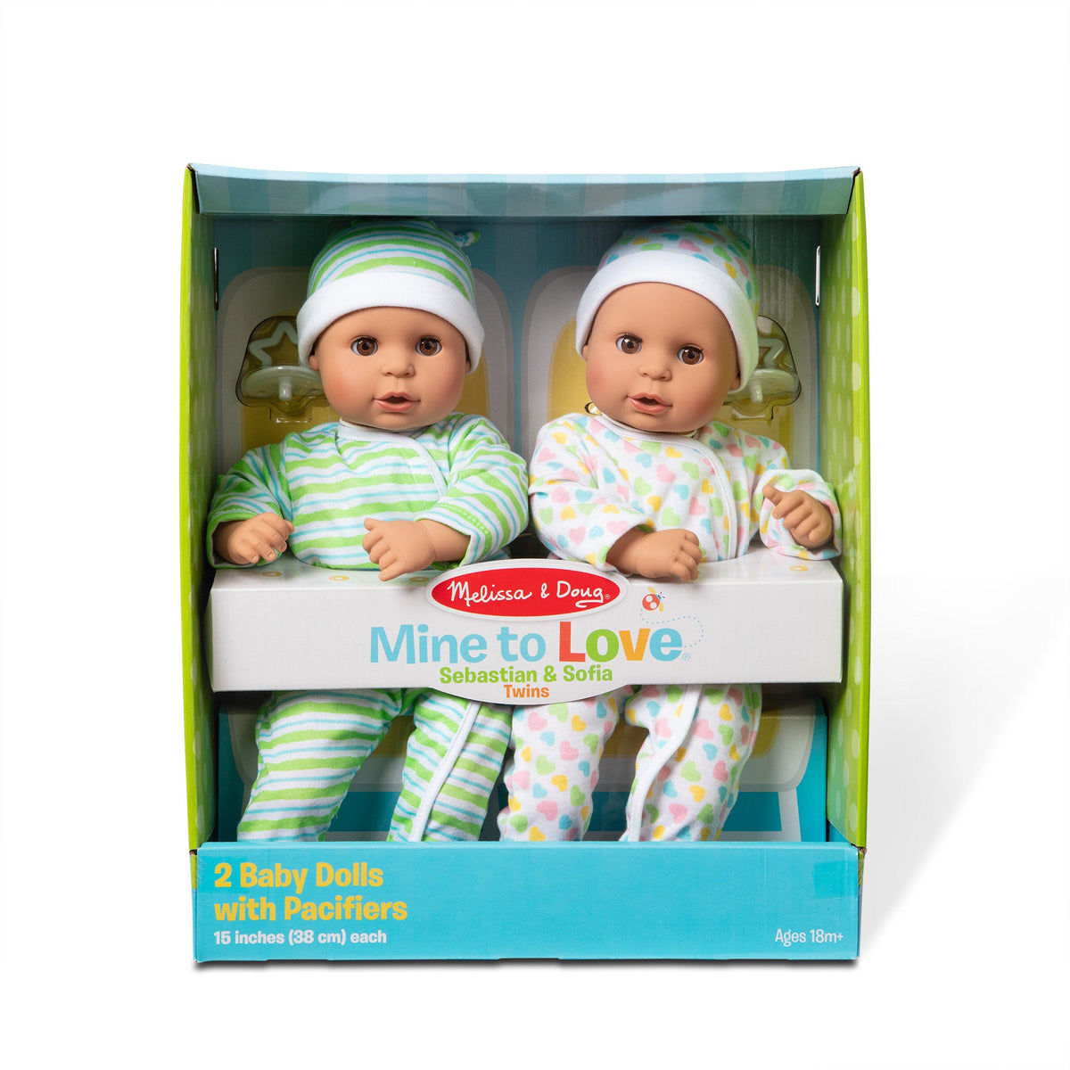 Educational Mine to Love Twins Sebastian & Sofia Dolls