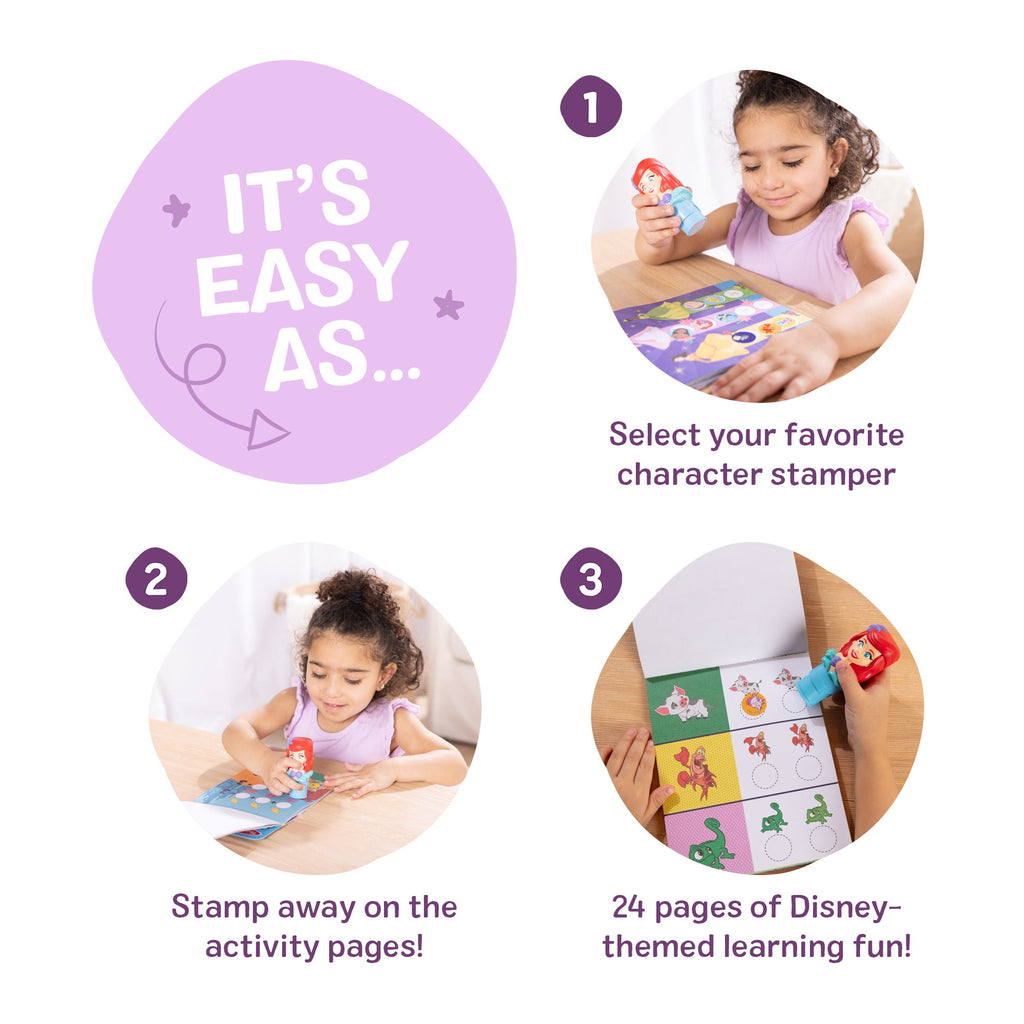 Educational Sticker WOW Activity Pad & Sticker Stamper - Ariel