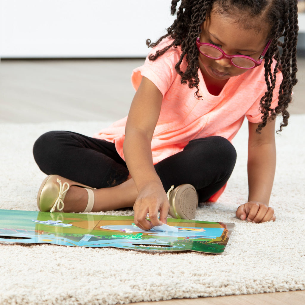 Educational Puffy Sticker Play Set - Dinosaur