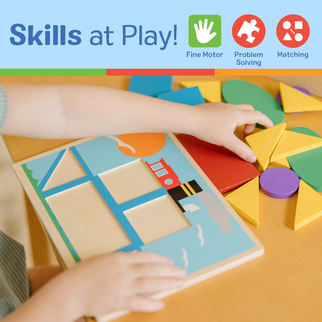 Educational Beginner Pattern Blocks