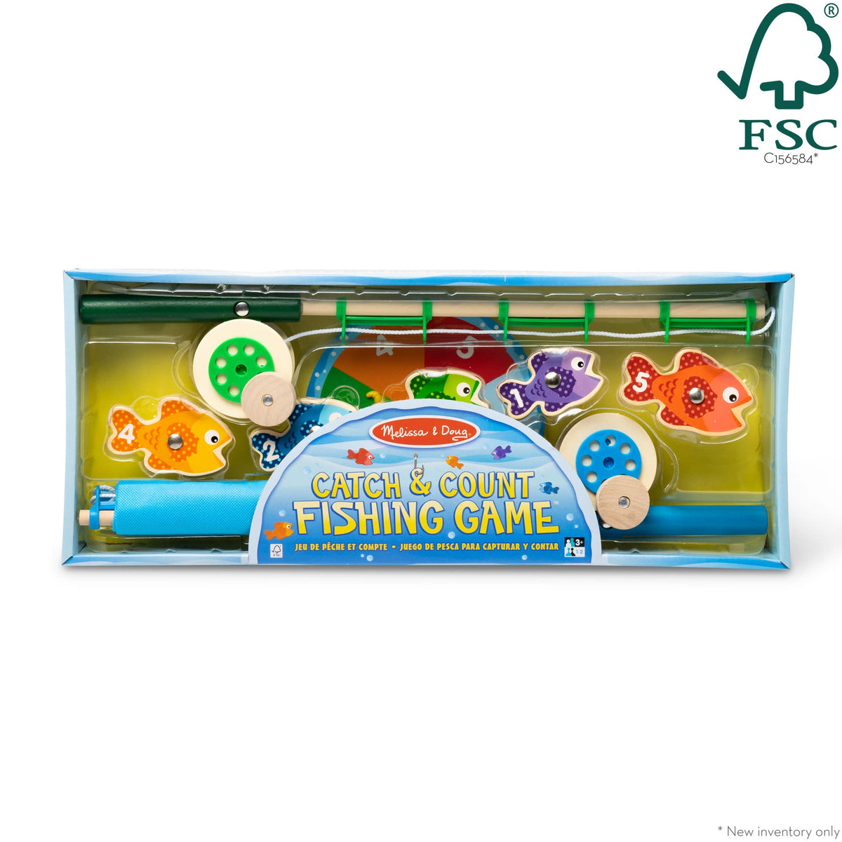 Educational Catch & Count Fishing Game