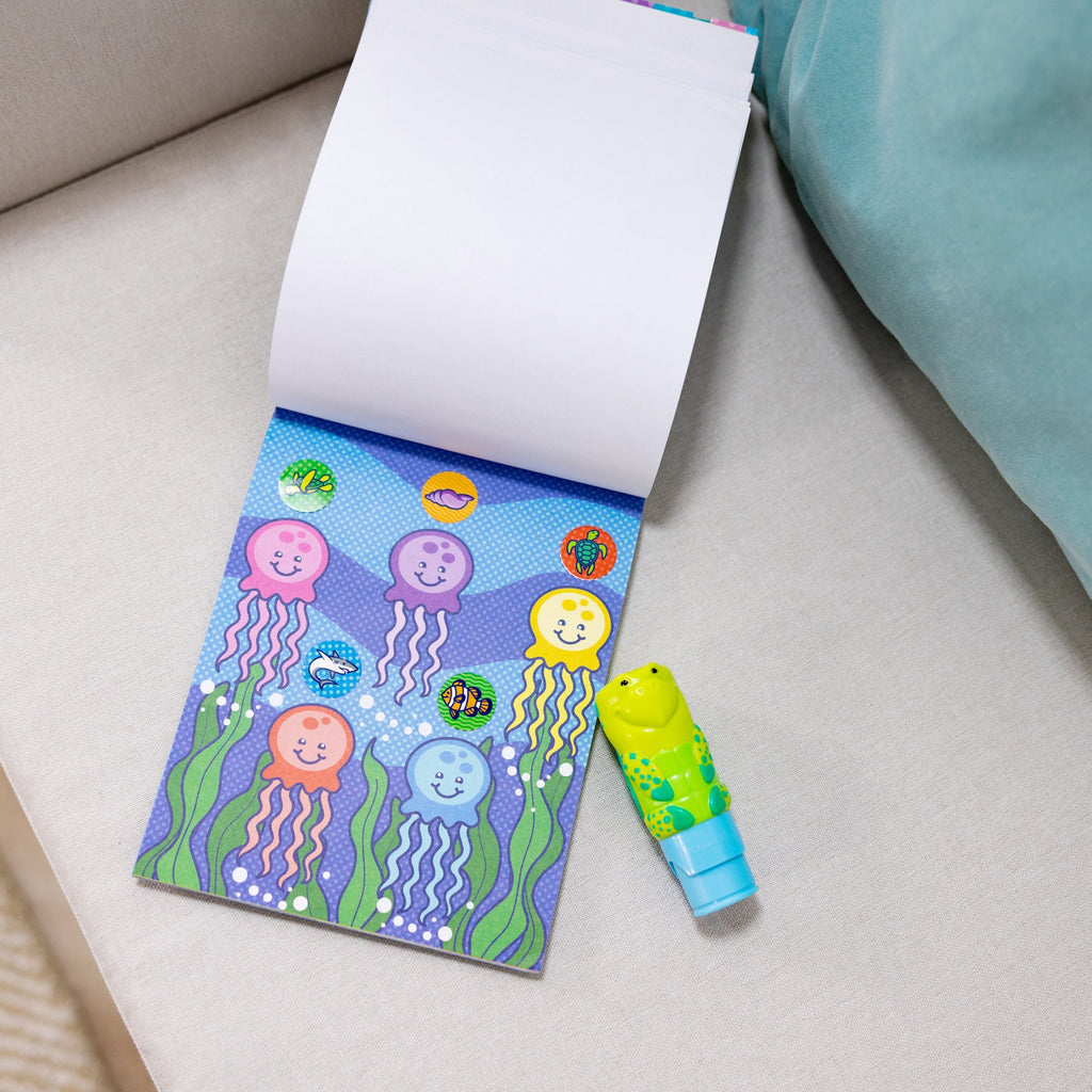 Educational Sticker WOW Activity Pad & Sticker Stamper - Sea Turtle