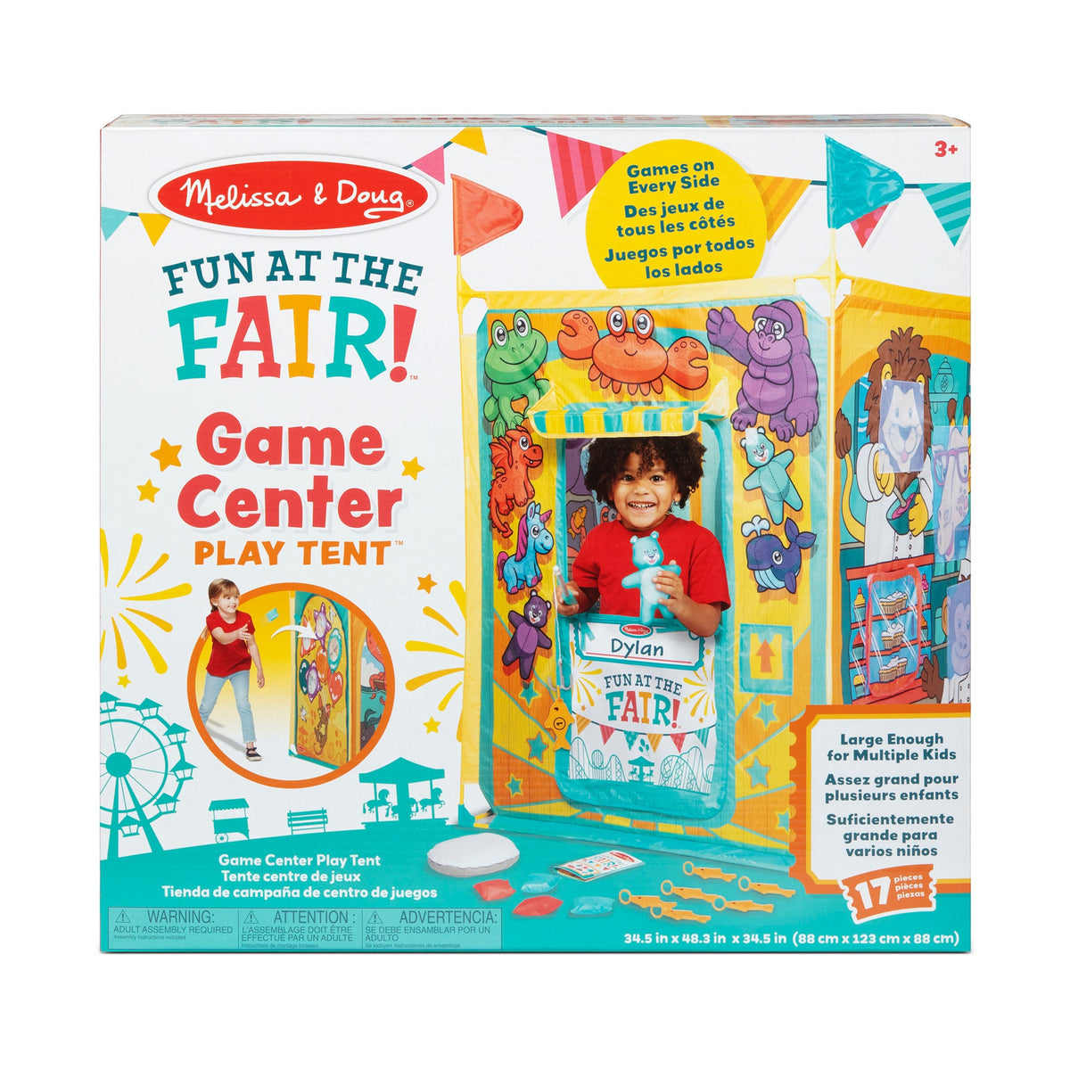 Educational Fun at the Fair Game Center Play Tent