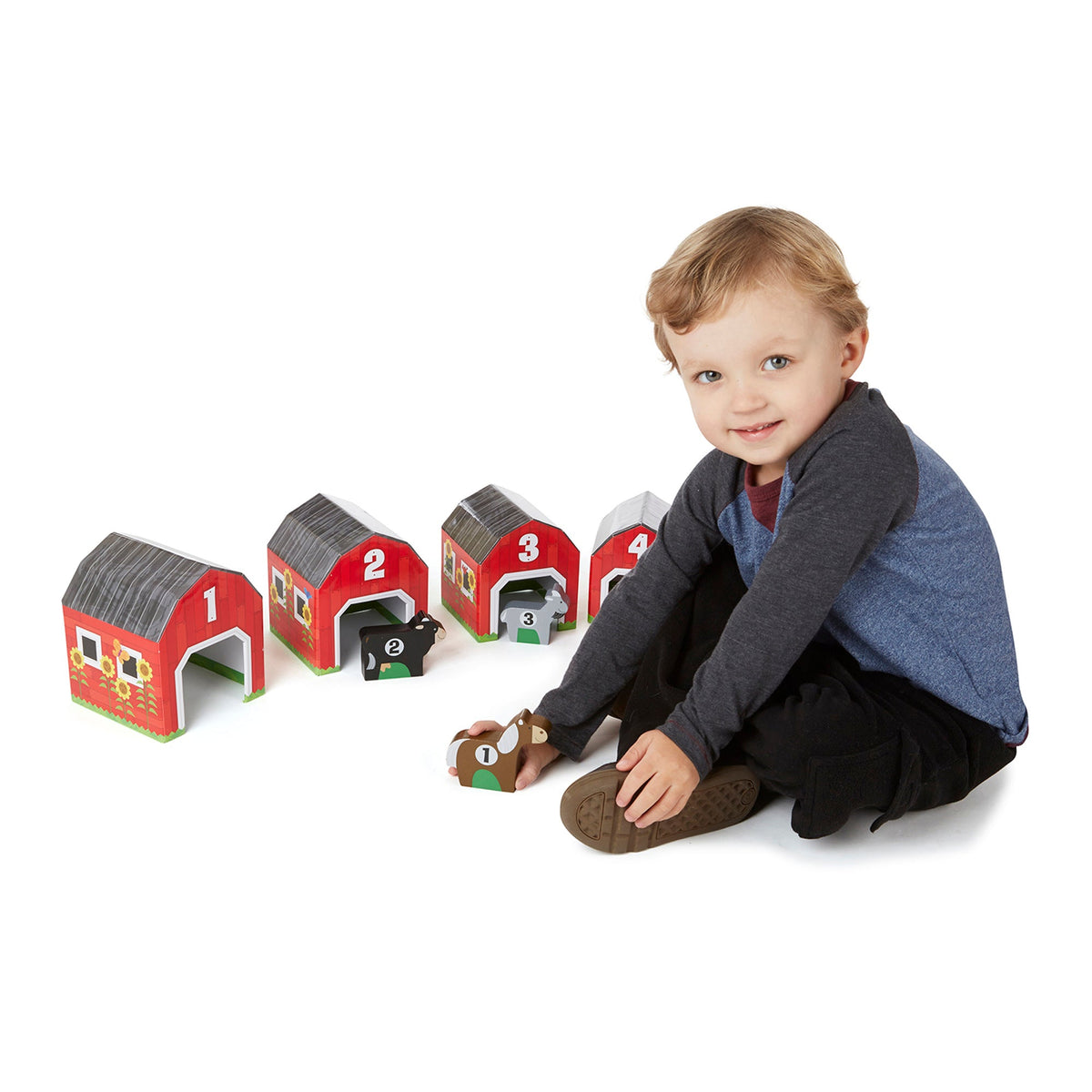 Educational Nesting & Sorting Barns & Animals