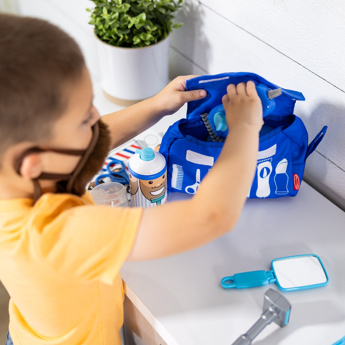 Educational Barber Shop Play Set