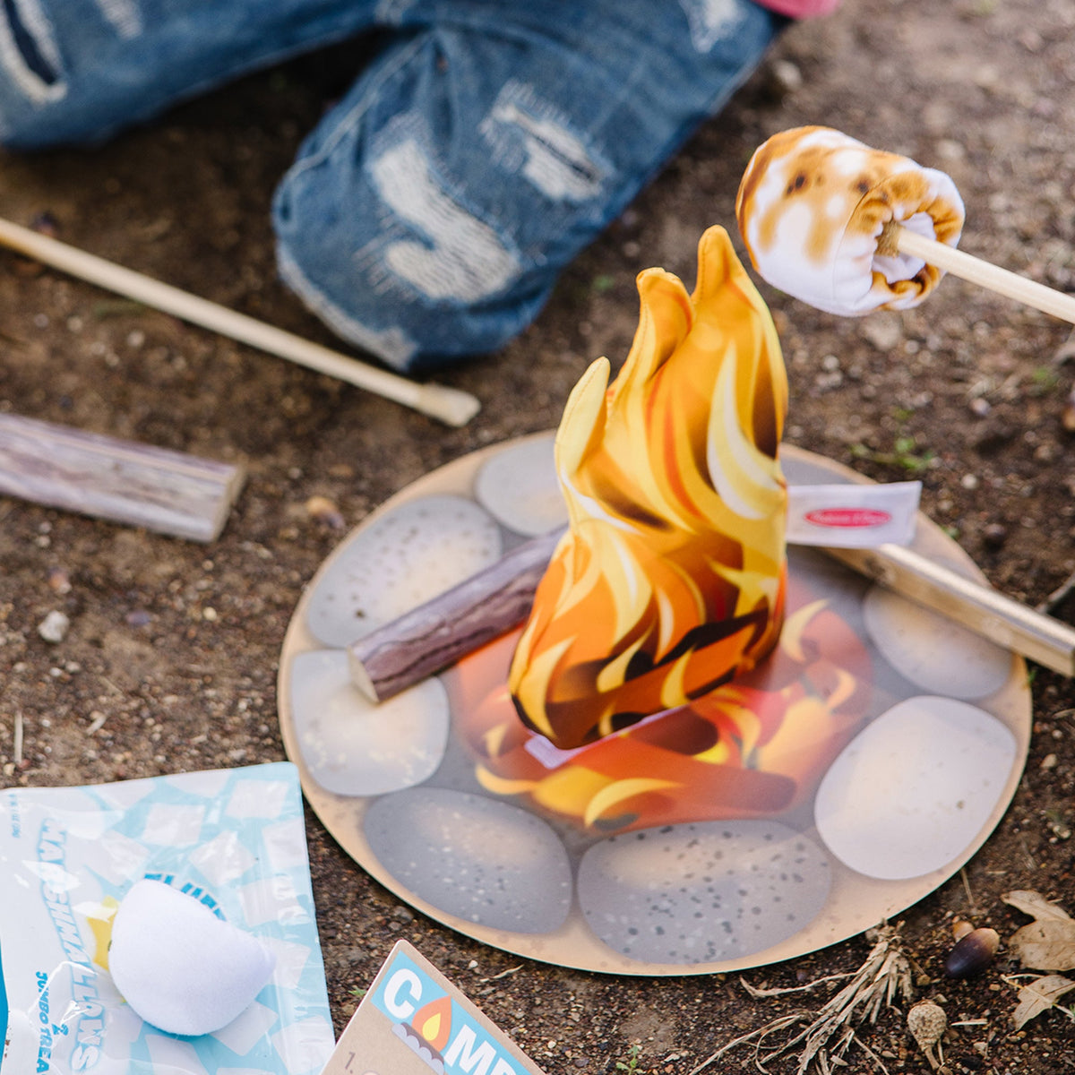 Educational Lets Explore Campfire SMores Play Set