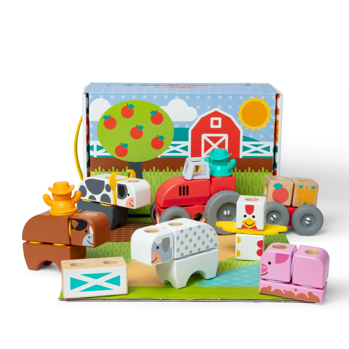 Educational Blockables Farm Play Set