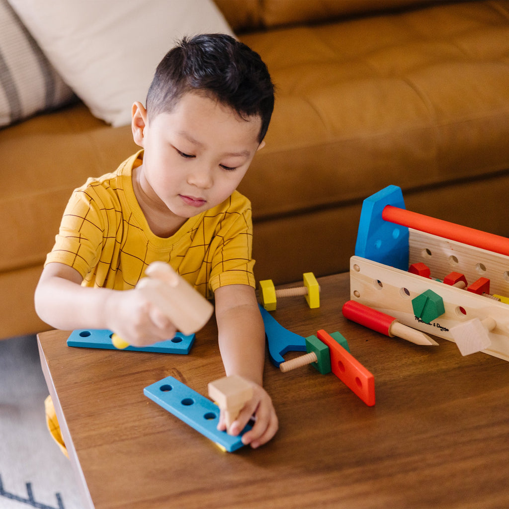 Educational Wooden Take-Along Tool Kit