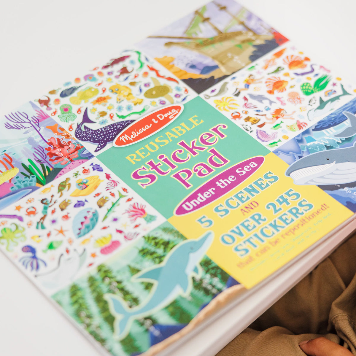 Educational Reusable Sticker Pad - Under the Sea