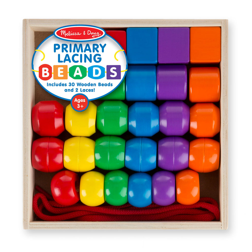 Educational Primary Lacing Beads