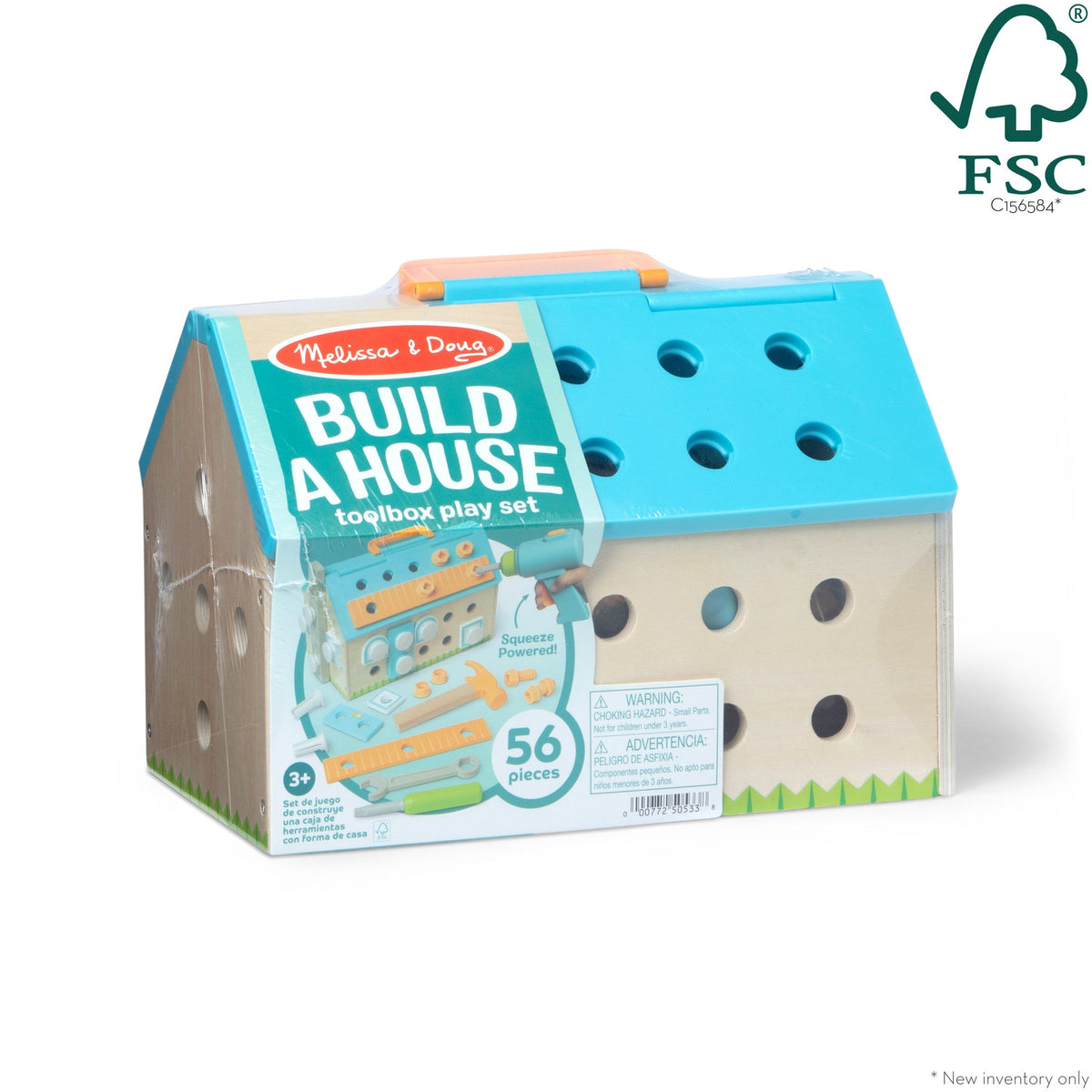 Educational Build A House Toolbox