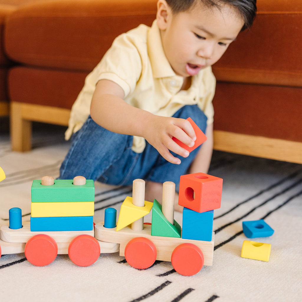 Educational Stacking Train Toddler Toy
