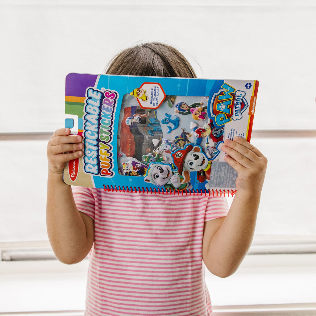 Educational PAW Patrol Restickable Puffy Stickers - Jakes Mountain