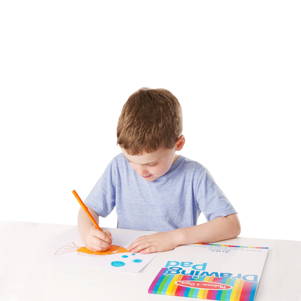 Educational Drawing Paper Pad 50 Sheets 9 x 12 Inches 3-Pack