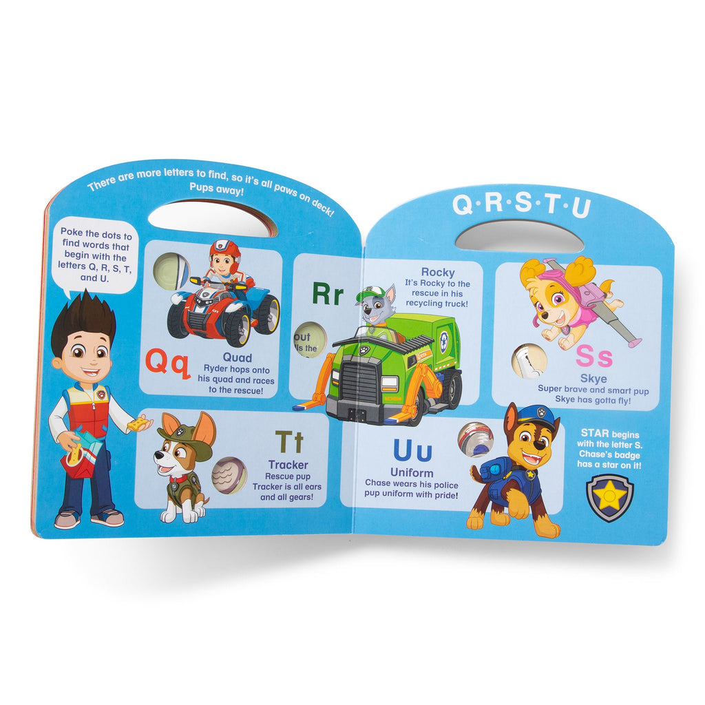 Educational PAW Patrol Poke-A-Dot Alphabet Adventure